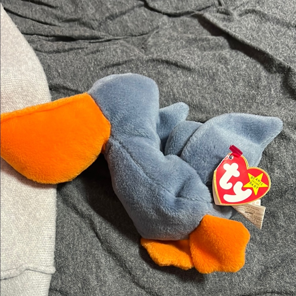 Ty Beanie Baby Pelican Plush Toy rare - Picture 4 of 5